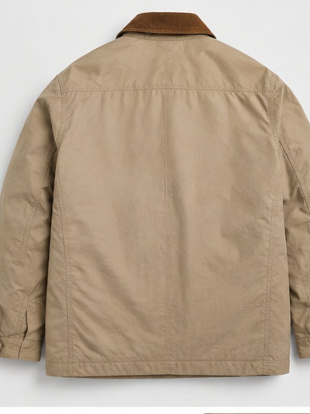 Vintage GANT Goose Down-Filled Barn Field Jacket - Leather Collar Trim - Mens M - Picture 3 of 7
